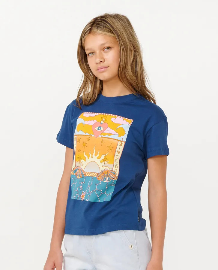 Summer Solstice Art Tee girls